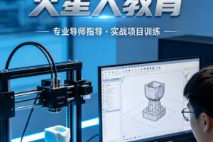 北京零基础3D打印培训|专业建模+打印+落地实战,火星人教育手把手教你入行