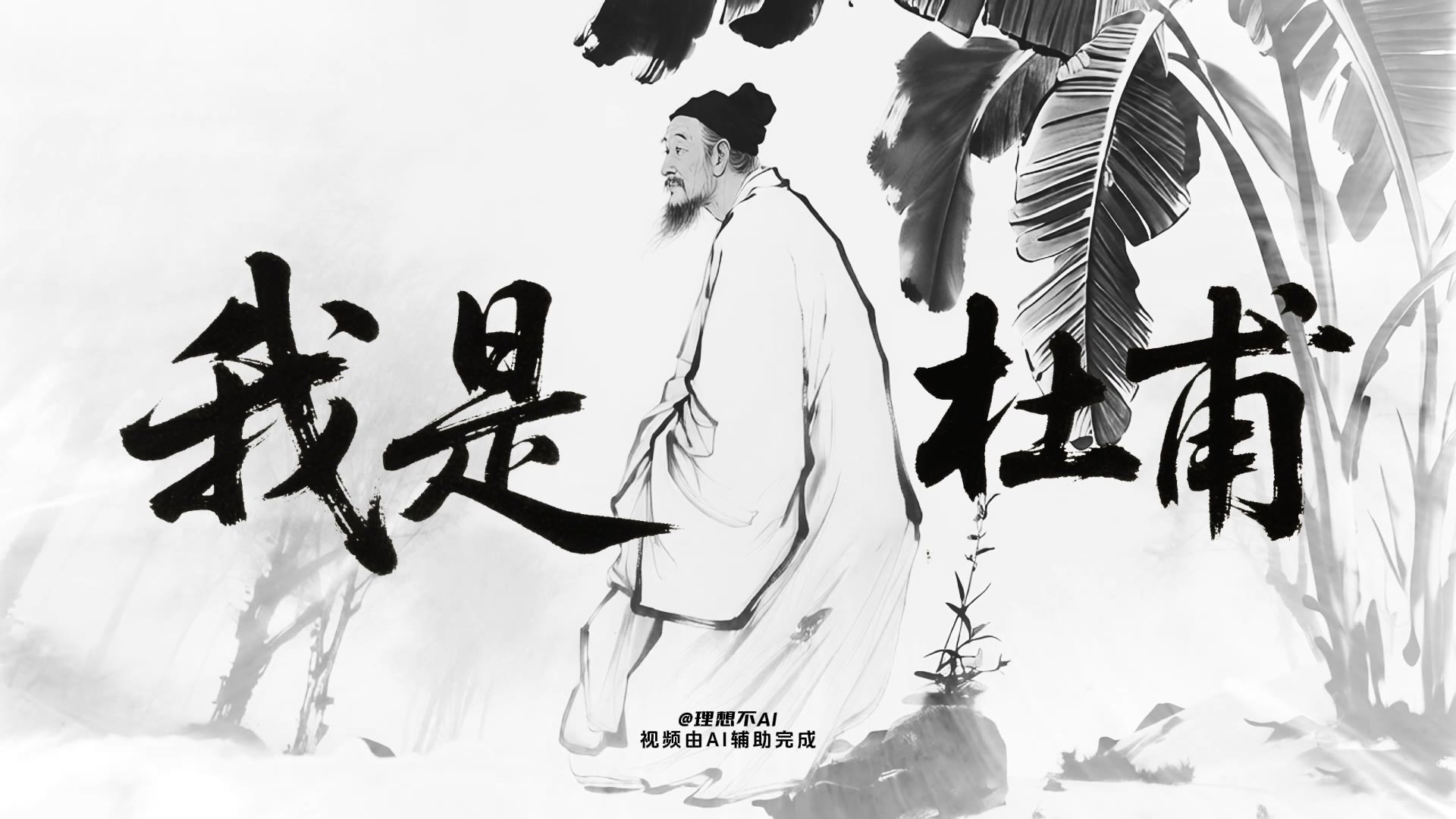 我是杜甫